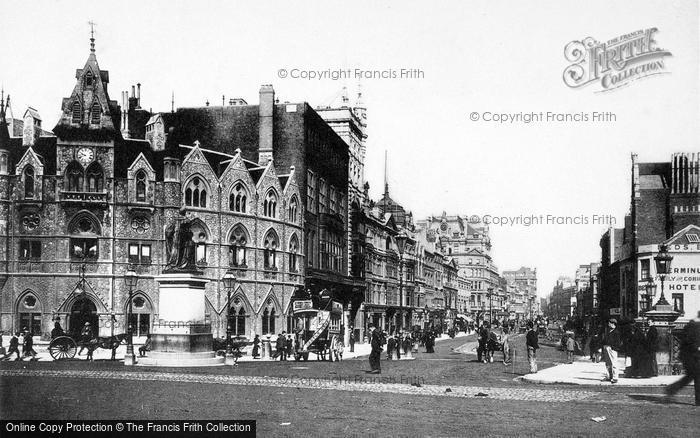 Photo of Cardiff, St Mary Street 1896
