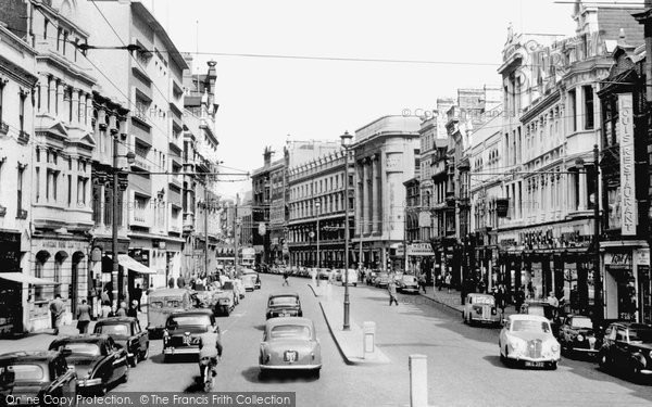 Photo of Cardiff, St Mary Street 1957