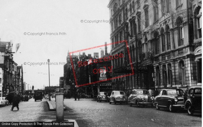 Photo of Cardiff, St Mary Street c.1955