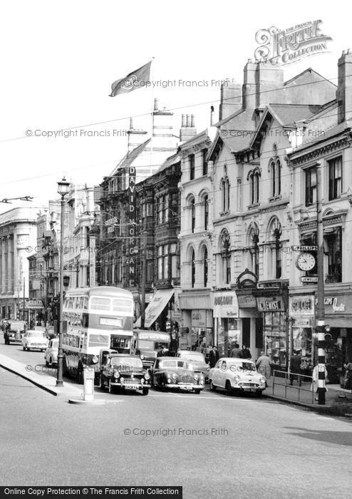 Photo of Cardiff, St Mary Street c.1960