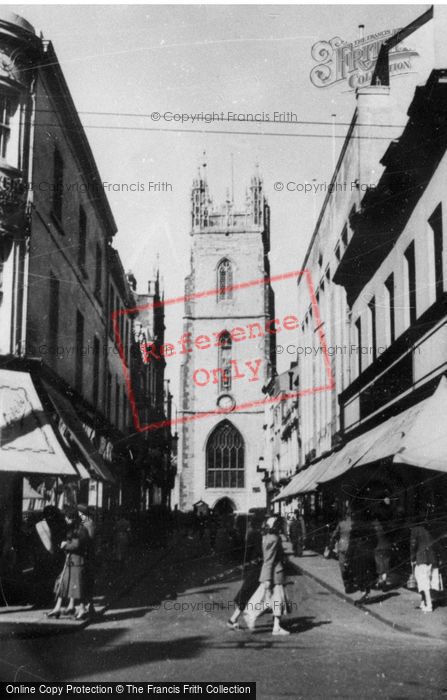 Photo of Cardiff, Street Scene c.1955