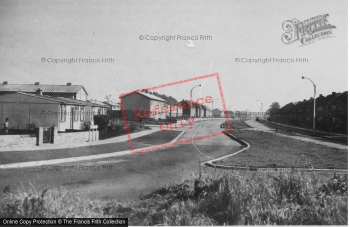 Photo of Cardiff, The Avenue, Gabalfa c.1955