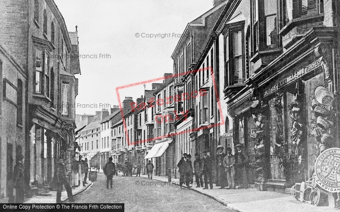 Photo of Cardigan, High Street c.1910