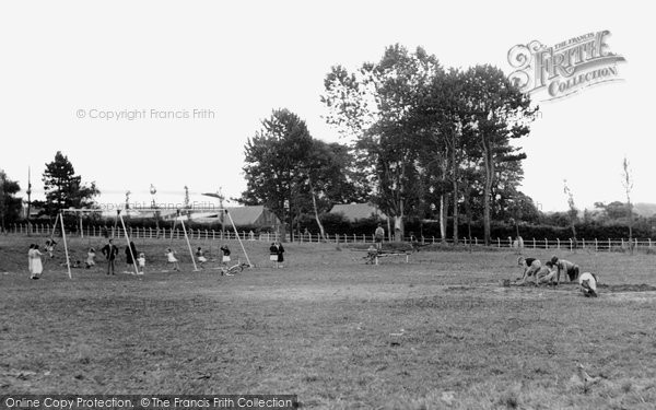 Photo of Cardigan, King George's Playing Fields c.1955