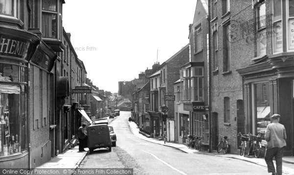 Photo of Cardigan, Priory Street 1956