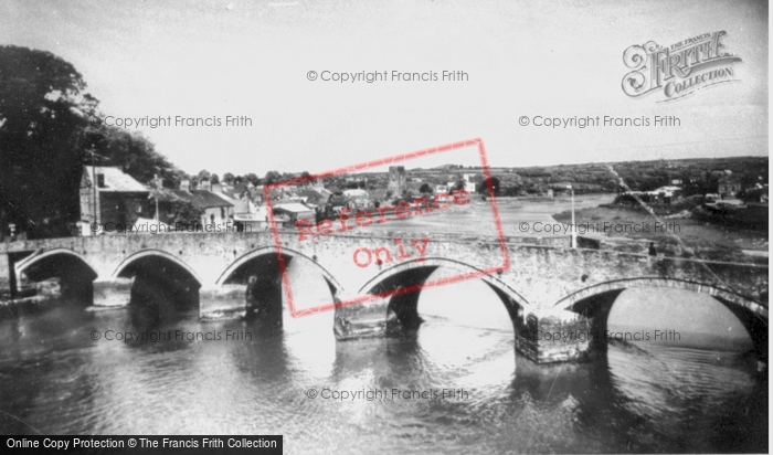 Photo of Cardigan, The Bridge c.1965