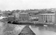 The River And Bridge c.1955, Cardigan