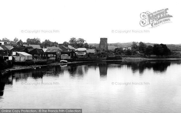 Photo of Cardigan, The Village c.1955