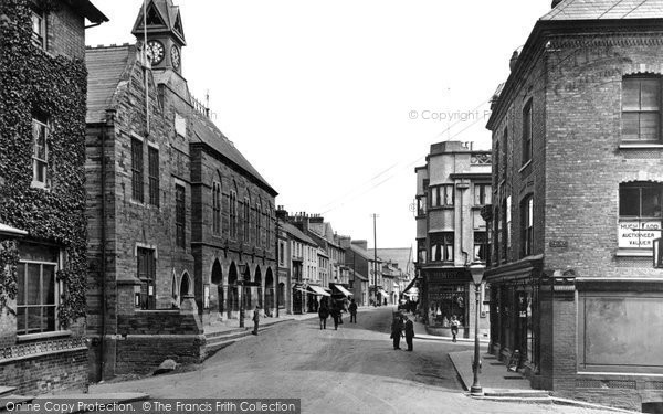 Photo of Cardigan, Town Hall And High Street 1931