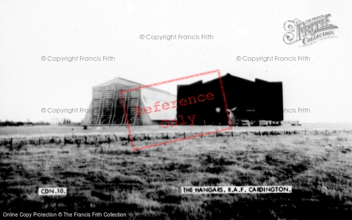 Photo of Cardington, The Hangars, RAF c.1960
