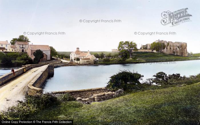 Photo of Carew, Castle And Bridge 1890