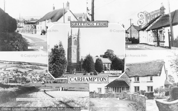 Photo of Carhampton, Composite c.1960
