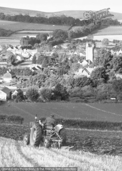 Photo of Carhampton, Ploughing The Field c.1960