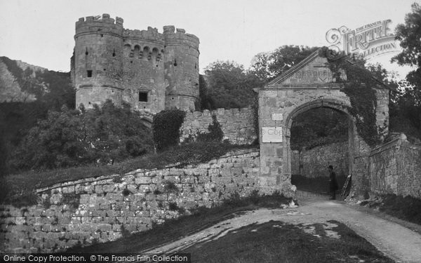 Photo of Carisbrooke, Castle, Elizabethan Entrance c.1900