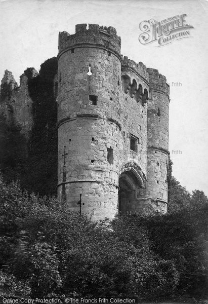 Photo of Carisbrooke, Castle Gateway 1890