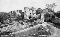 Castle Gateway c.1883, Carisbrooke