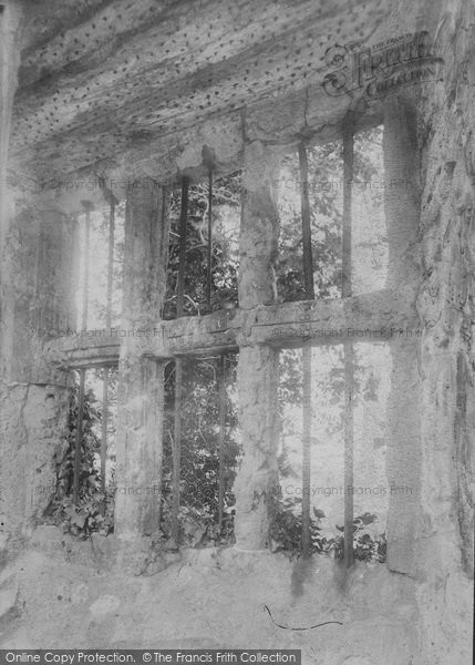 Photo of Carisbrooke, Castle, The King Charles Window 1908