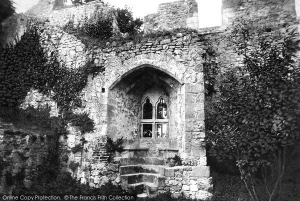 Photo of Carisbrooke, Castle, The Window Of Isabella De Fortibus c.1880