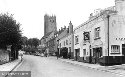 Church And High Street c.1955, Carisbrooke