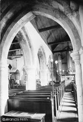 Church Interior 1913, Carisbrooke