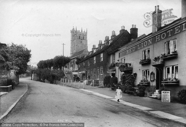 Photo of Carisbrooke, High Street 1908