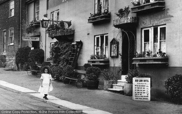 Photo of Carisbrooke, Red Lion Hotel 1908