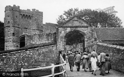The Castle Entrance c.1955, Carisbrooke