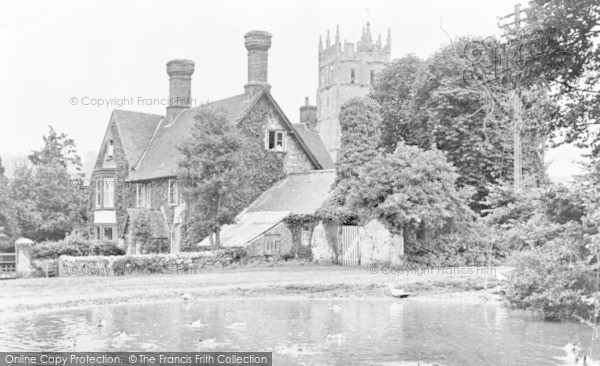 Photo of Carisbrooke, The Pond c.1955