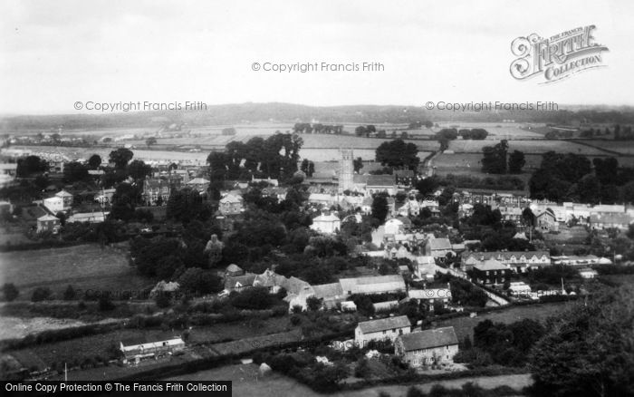 Photo of Carisbrooke, View From The Castle c.1935