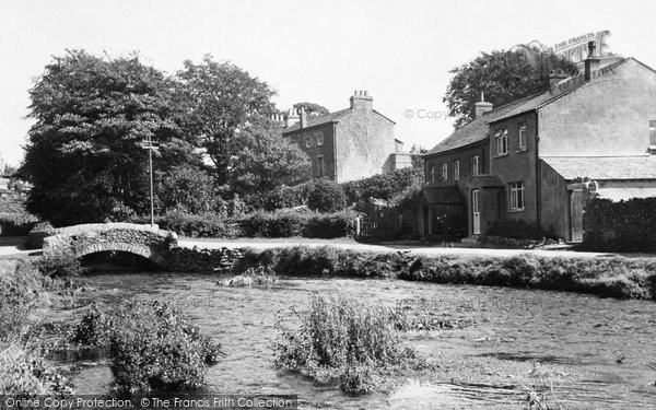 Photo of Cark, The River Aye c.1955