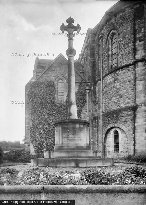 Photo of Cark, War Memorial 1925