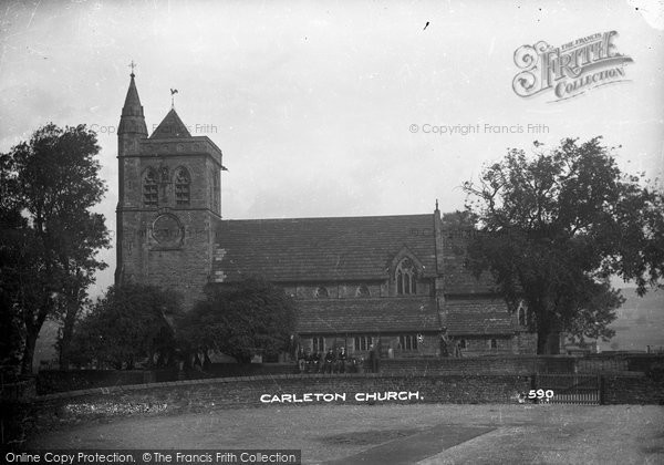 Photo of Carleton, St Mary's Church c.1900