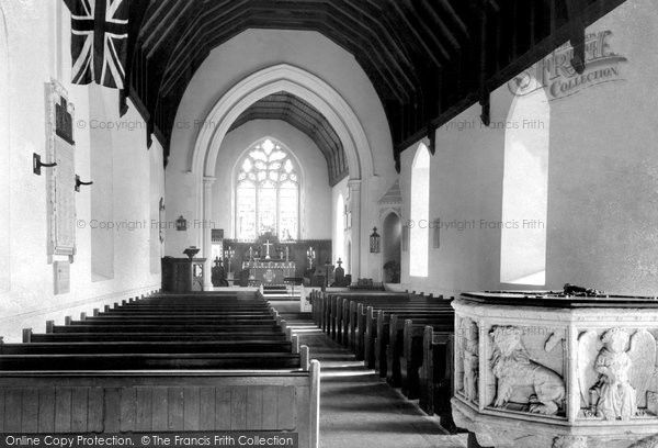 Photo of Carlton Colville, Interior Of The Parish Church c.1951