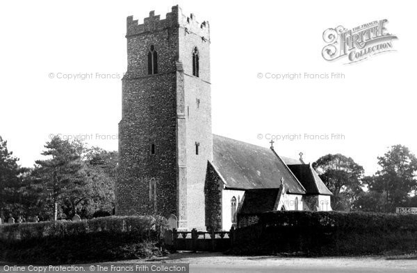 Photo of Carlton Colville, St Peter's Church c.1955