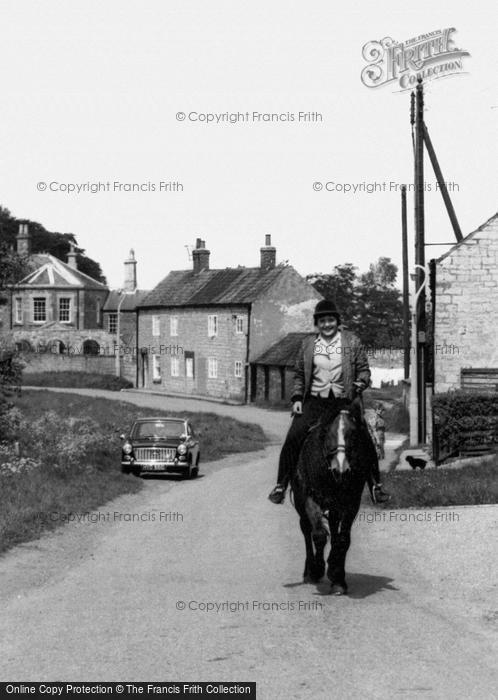 Photo of Carlton In Lindrick, Riding Through Wigthorpe c.1965
