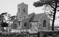 St Mary's Church c.1955, Carlton