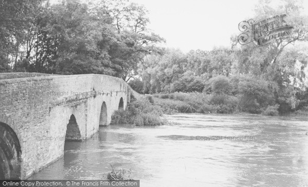 Photo of Carlton, The Bridge c.1955