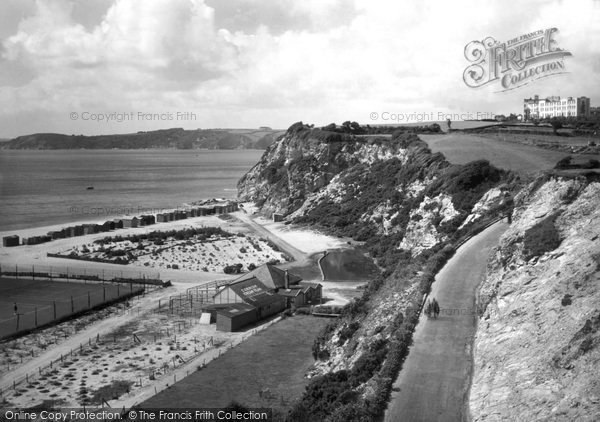 Photo of Carlyon Bay, c.1955