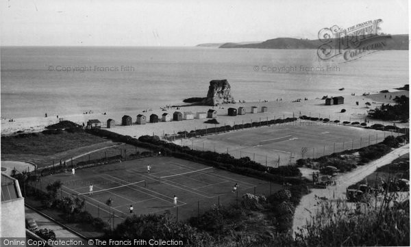 Photo of Carlyon Bay, c.1955
