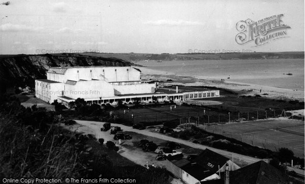 Photo of Carlyon Bay, The Bay c.1955