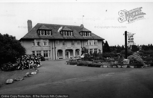 Photo of Carlyon Bay, The Cliff Head Hotel c.1960