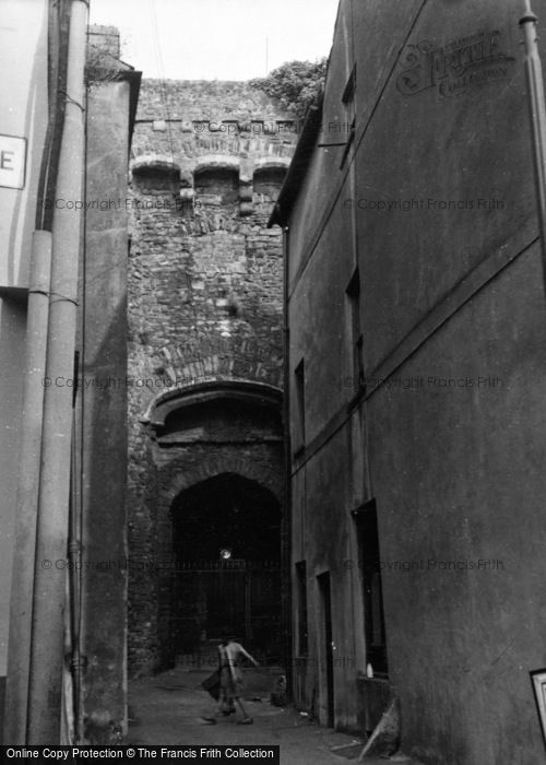 Photo of Carmarthen, Castle Gateway 1953