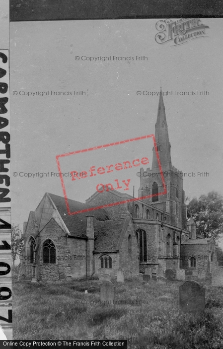 Photo of Carmarthen, Church 1898