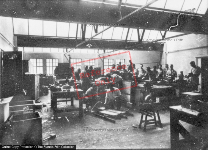 Photo of Carmarthen, College, The Metalwork Room c.1950
