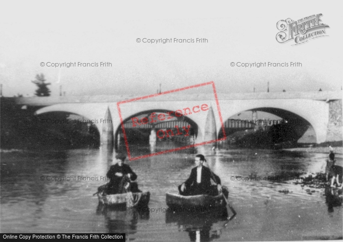 Photo of Carmarthen, Coracle Men c.1950