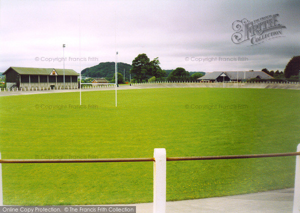 Photo of Carmarthen, Cycle Track And Rugby Pitch 2004