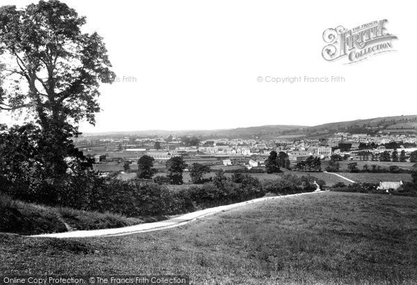 Photo of Carmarthen, From Mount Pleasant 1910