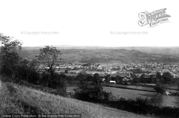 Photo of Carmarthen, From Penlan 1893