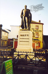 General Sir William Nott Statue, Nott Square 2004, Carmarthen