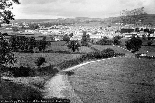 Photo of Carmarthen, General View 1890